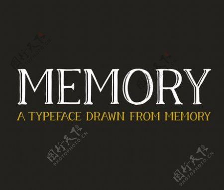 MemoryTypeface字体