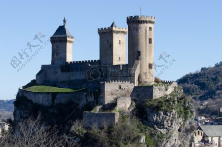 中世纪的弗瓦城堡