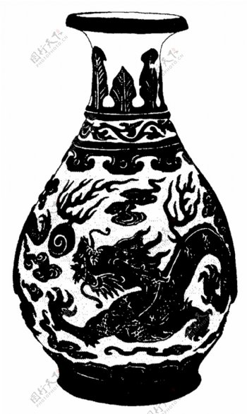 龙纹图案吉祥图案中国传统图案452