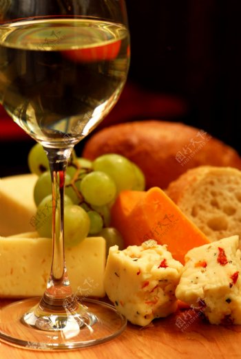 葡萄酒与奶酪图片09图片