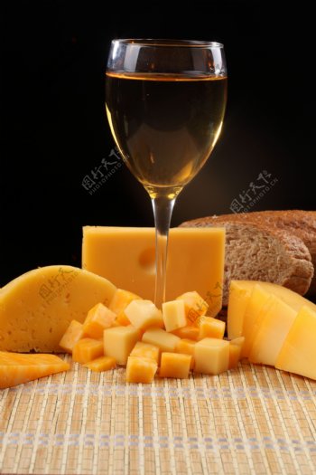 葡萄酒与奶酪图片22图片