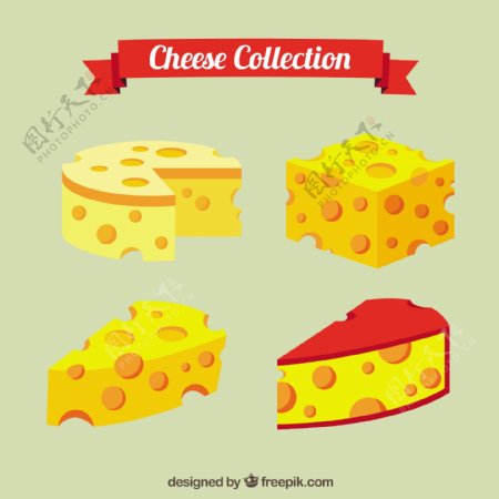 美味的奶酪矢量素材