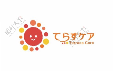幼儿园小太阳日式logo