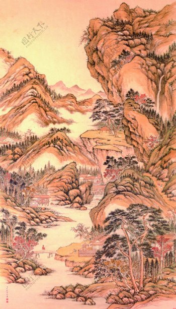 山水名画中国画古典藏画0010