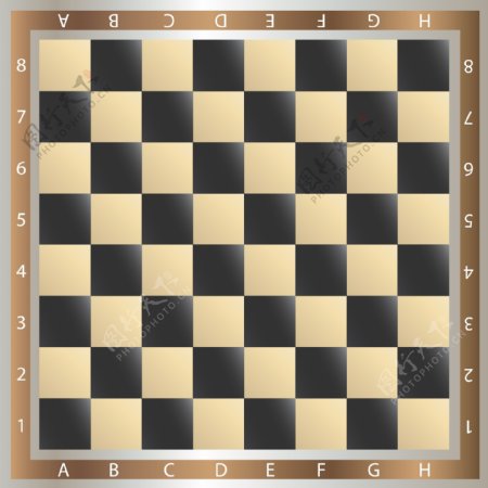 国际象棋的设计元素矢量集02