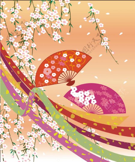 日本花纹