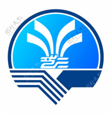 水利建设水源龙变体合作logo