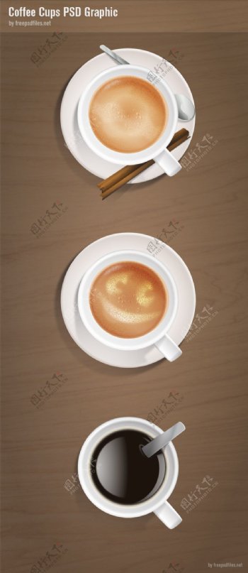 三色咖啡设计