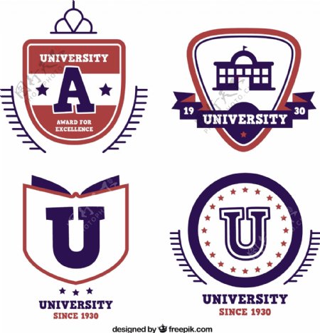 大学的四个标志