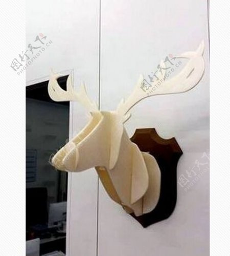 装饰鹿3D打印模型