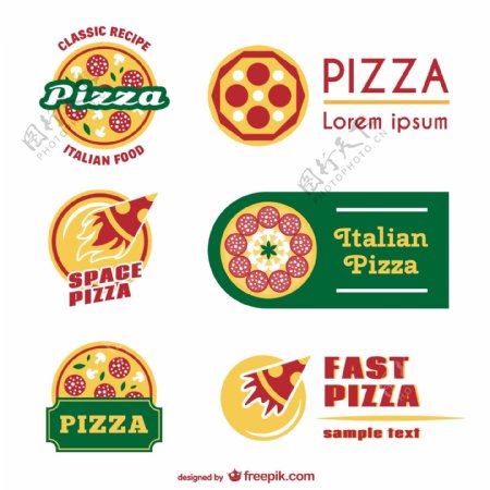 比萨logo模板