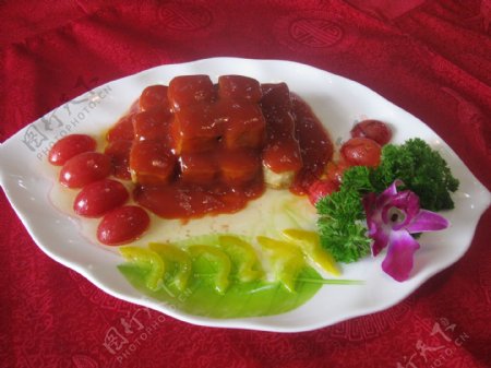 番茄酱美食图片