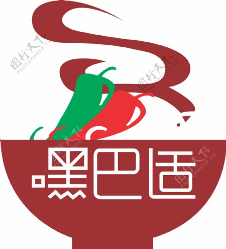 嘿巴适LOGO