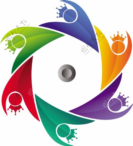 创意皇冠Logo图片