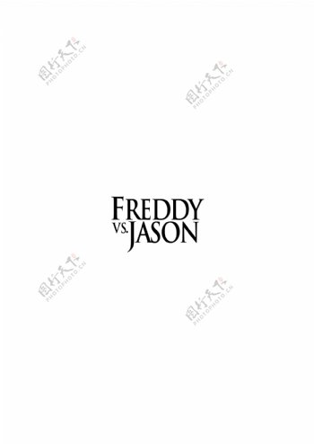 FreddyvsJasonlogo设计欣赏FreddyvsJason电影LOGO下载标志设计欣赏