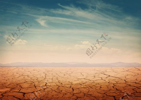 土地干旱风景图片