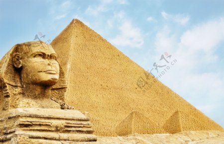 金字塔与狮身人面像