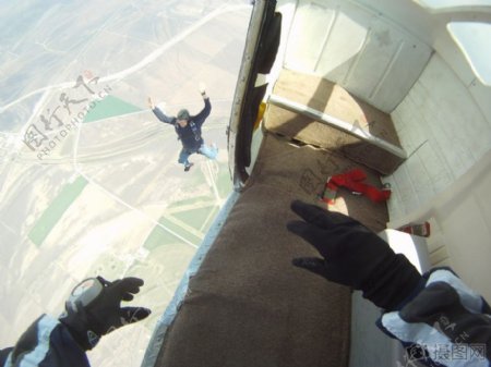 高空极限跳伞运动
