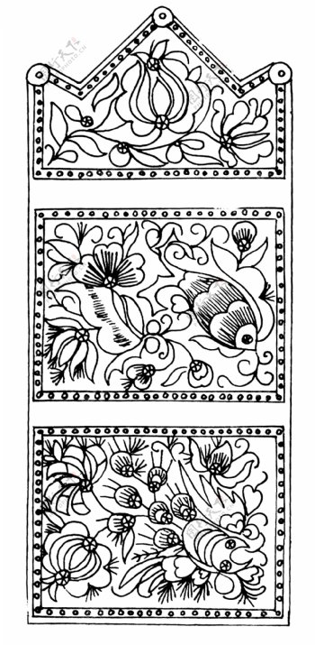 团花纹样传统图案0123