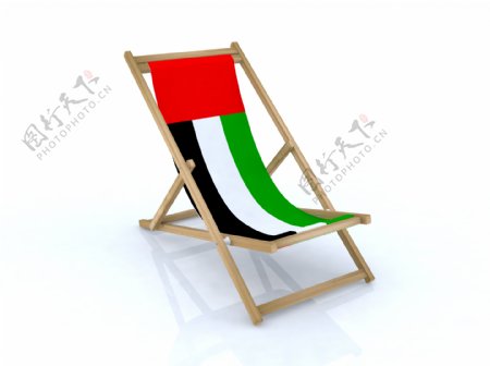 阿拉伯国旗图案座椅图片