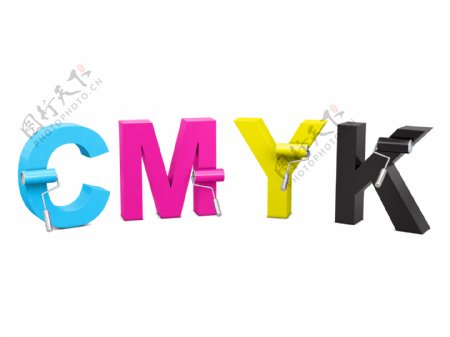 CMYK色彩模式图片