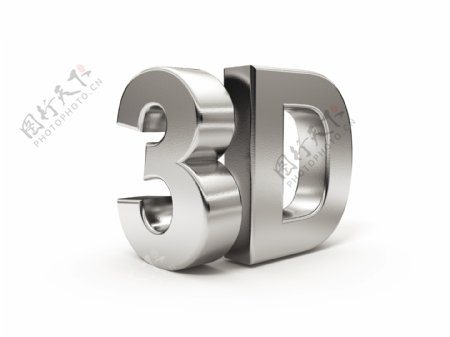 3D立体字图片