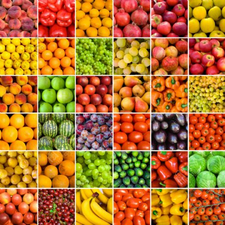新鲜水果蔬菜摄影