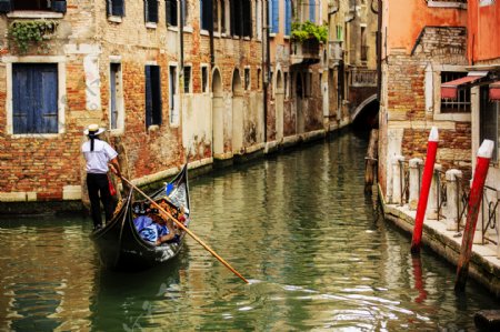 威尼斯的小船图片