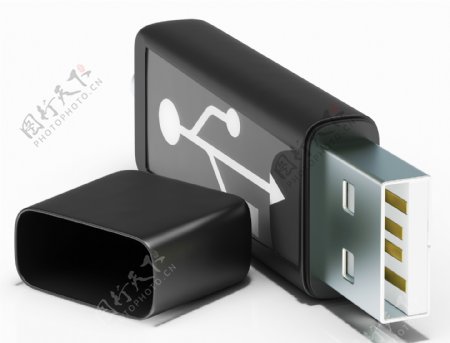 USB移动棒显示便携式存储或内存