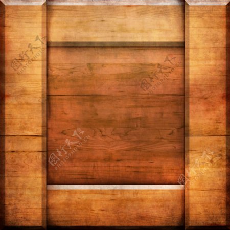 怀旧木板背景边框
