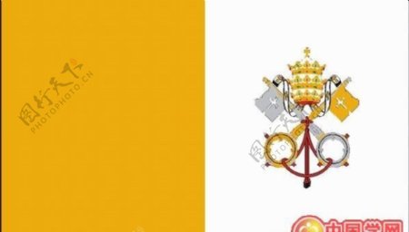 矢量梵蒂冈城国旗