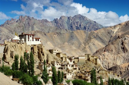 美丽西藏山脉风景图片