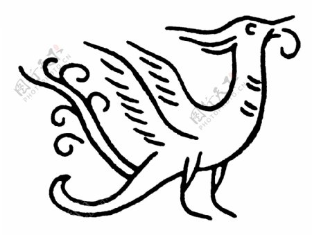 动物图案中国传统图案秦汉时期图案027