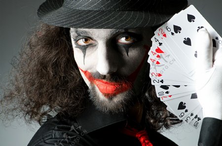 小丑魔术师图片