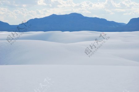 美国白色沙漠图片