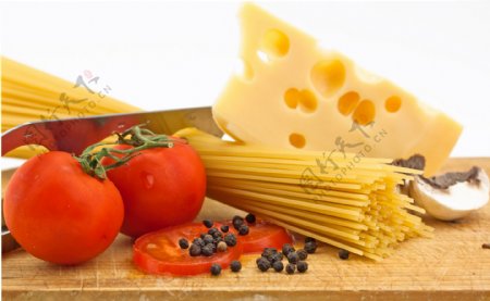 奶酪与西红柿图片