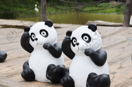 模型大熊猫图片