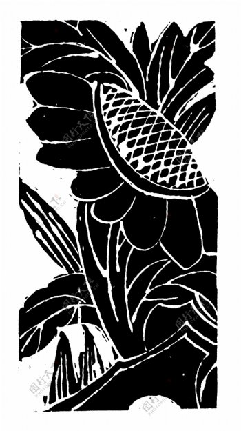 花鸟图案元明时代图案中国传统图案176