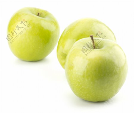 三个美味苹果图片