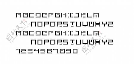 genownv01像素字体