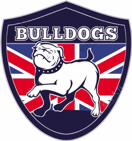 英国斗牛犬英国橄榄球队的吉祥物