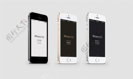iPhone5S三色图片