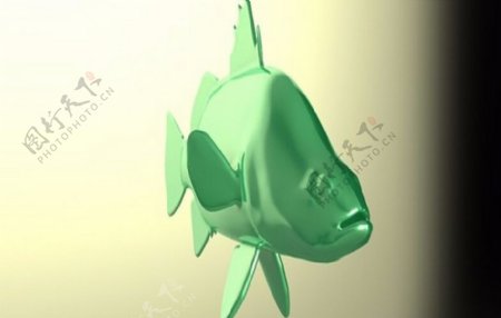 尖吻鲈鱼3D打印模型