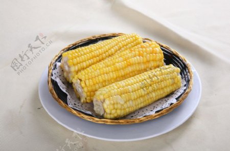 粘玉米图片