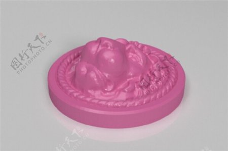 狮头圈3D打印模型