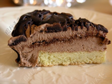 巧克力慕士蛋糕图片