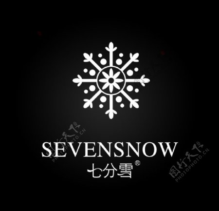 七分雪化妆品标志