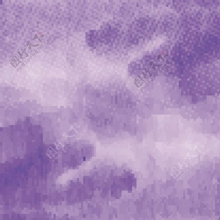 现代紫色水彩背景