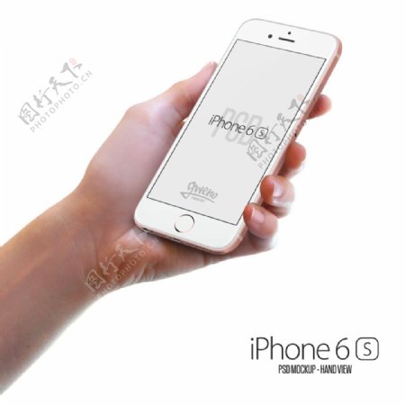 iPhone6s玫瑰金模板