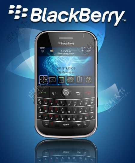 黑莓blackberry手机psd素材